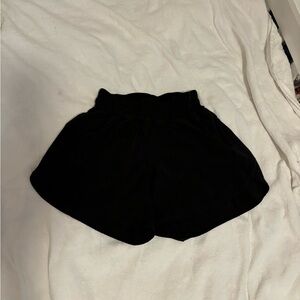 Size 4 lululemon shorts. Black